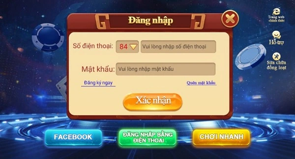 Tham gia game nổ hũ tại nhà cái CF68