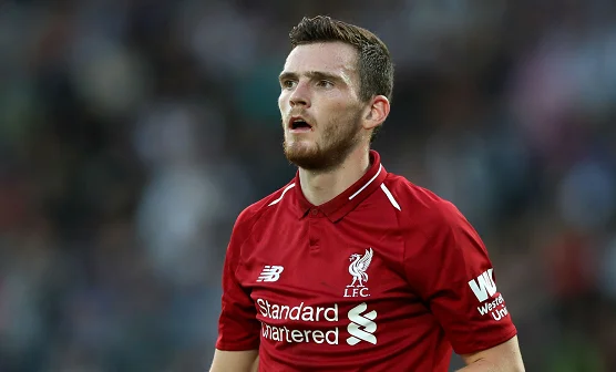 Hậu vệ Andrew Robertson có tên trong đội hình xuất sắc nhất Liverpool