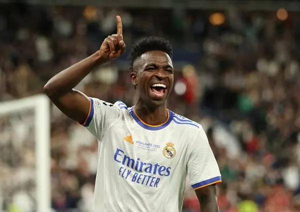 Vinicius Junior được định giá 185,5 triệu euro (158,3 triệu bảng)