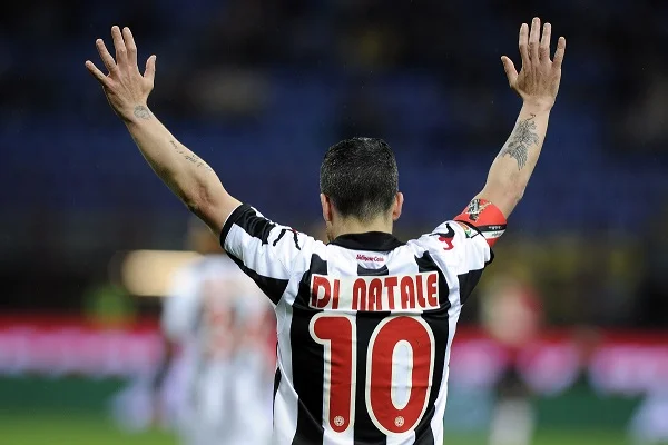 Tiền đạo Antonio Di Natale - 209 bàn