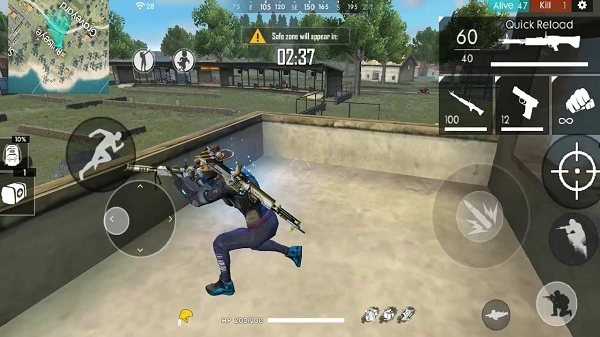 Garena Free Fire mang đến cảm giác chân thực và thú vị cho người chơi