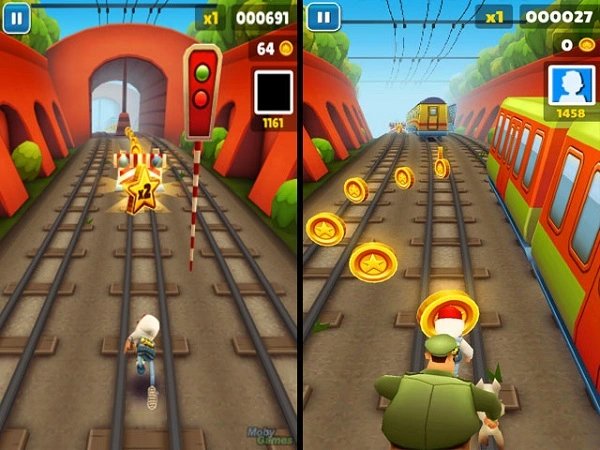 Subway Surfers sở hữu đồ họa 3D bắt mắt cùng âm thanh sống động