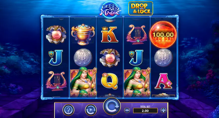 Có rất nhiều biểu tượng trong game Deep Sea Magic