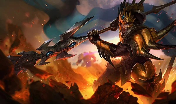  Jarvan trong tựa game Đấu Trường Chân Lý