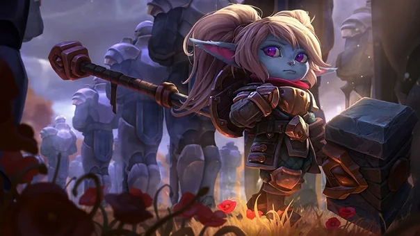  Poppy trong tựa game Đấu Trường Chân Lý