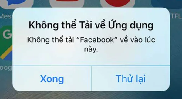 Lỗi không cài được ứng dụng trên iOS