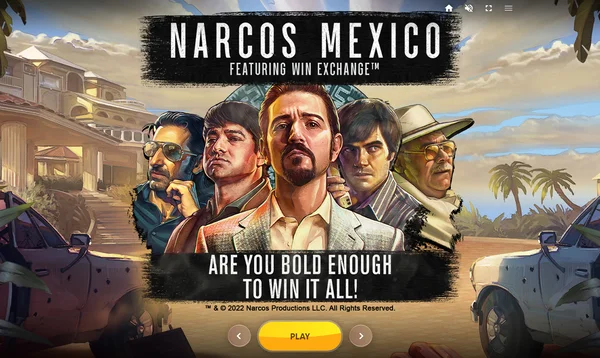 Hình ảnh nổi bật của vùng đất Mexico được khắc họa trong slot game Narcos Mexico