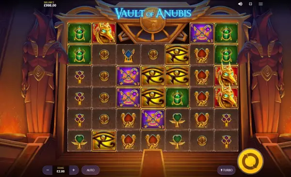 Game Vault of Anubis cung cấp cho người chơi nhiều tính năng thưởng thú vị