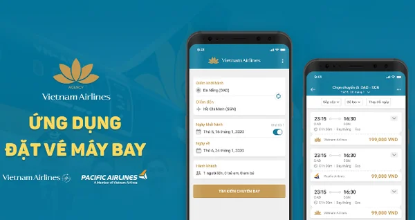 Viet Nam Airlines là ứng dụng đặt vé máy bay hàng đầu Việt Nam