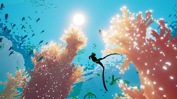 Nhân vật trong game là vô danh - Game Abzû