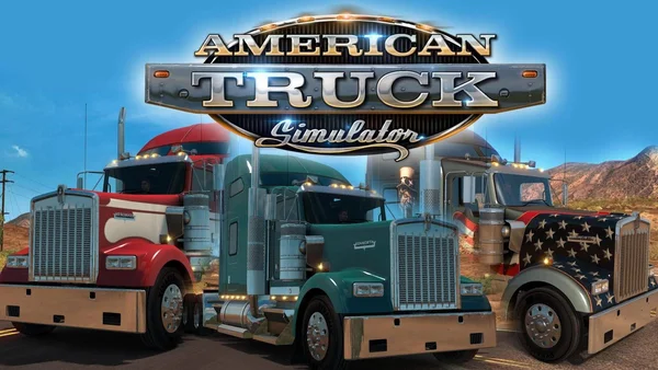 Tựa Game American Truck Simulator chi tiết đua xe tải