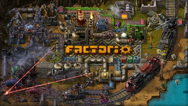 Nhiệm vụ của người chơi trong Factorio là xây dựng, quản lý một nhà máy công nghiệp