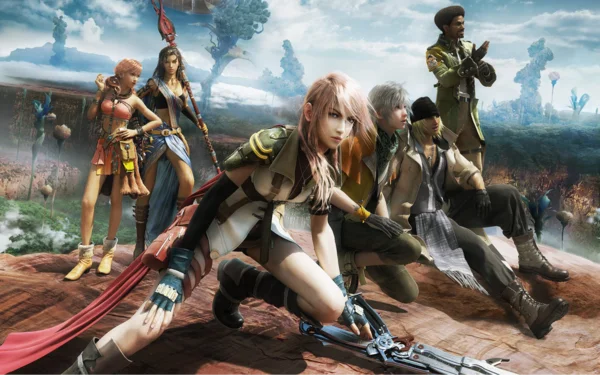 Trong Game Final Fantasy XIII có hệ thống nhân vật chính đa dạng và phong phú