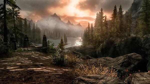 Đồ họa tuyệt vời, âm thanh ấn tượng trong Game The Elder Scrolls V: Skyrim