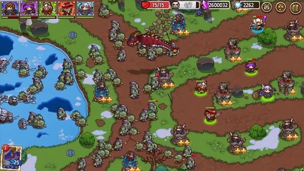 Game Crazy Defense Heroes nổi bật với đồ họa đẹp và sắc nét