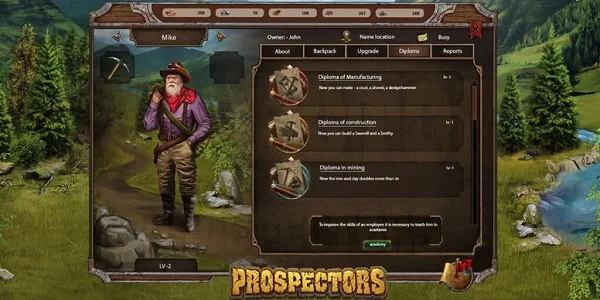 Đánh giá đồ họa và âm thanh trong Game Prospectors hấp dẫn