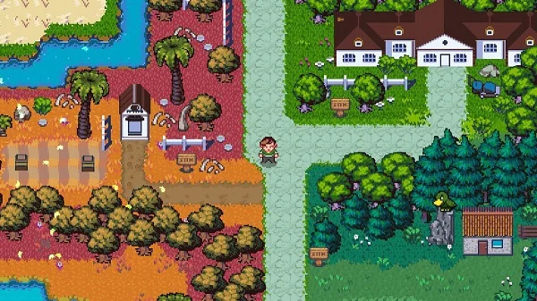 Gameplay của Golf Story kết hợp giữa yếu tố golf và các yếu tố RPG