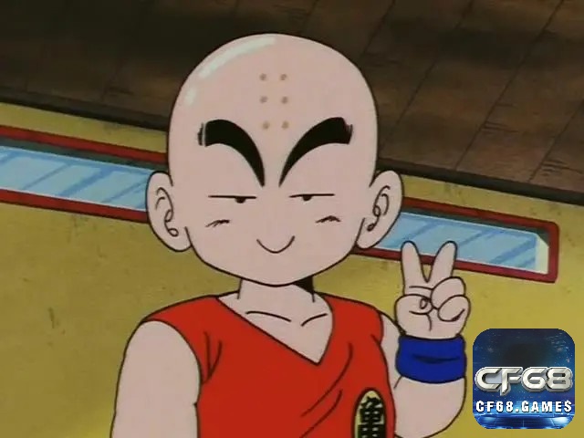 Krilin - một trong các nhân vật trong dragon ball đáng yêu và dũng cảm