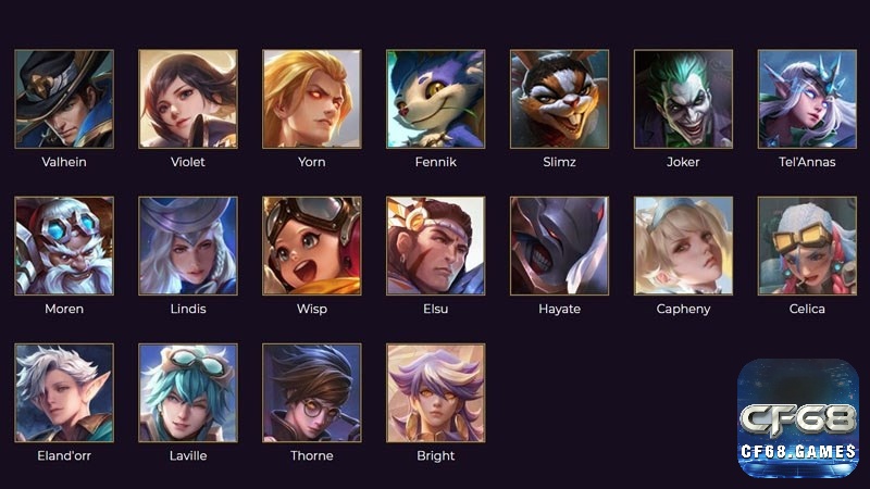 Các tướng xạ thủ là chủ chốt trong đội ở game AOV