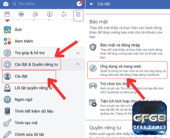 Tài khoản của bạn tạo bằng facebook thì xóa cách này để không mất tài khoản facebook