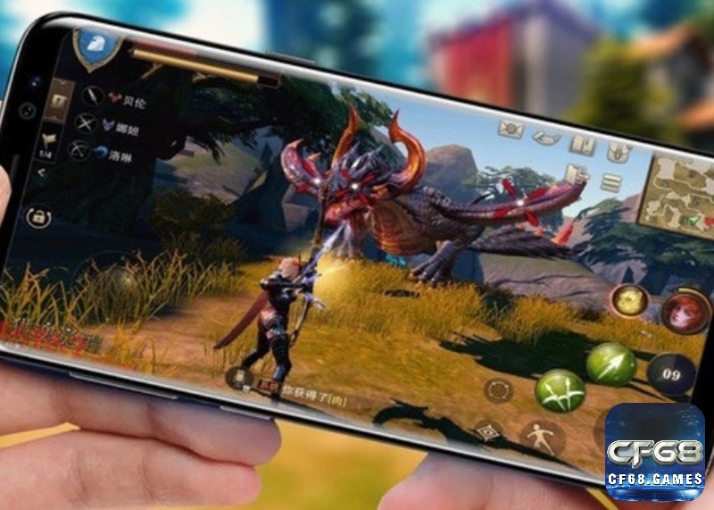 Game mobile dễ dàng chơi vì chỉ cần một chiếc smartphone nhỏ gọn