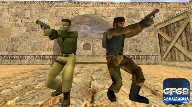 Counter-Strike: Cung cấp vũ khí vô hạn và tính năng đặc biệt, tăng độ thú vị trong trận đấu.