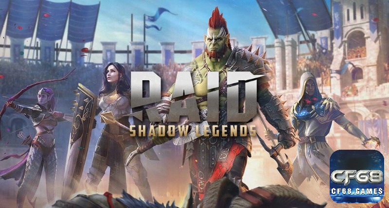 Raid: Shadow Legends: Game nhập vai theo lượt với đội hình mạnh mẽ và chiến thuật đa dạng.